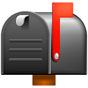 📫 Emoji geschlossener Briefkasten mit Post WhatsApp 2.22.8.79.