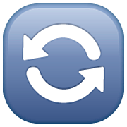 🔄 Emoji kreisförmige Pfeile gegen den Uhrzeigersinn WhatsApp 2.22.8.79.
