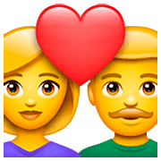 Émoji 💑 Couple Avec Cœur sur WhatsApp 2.22.8.79.