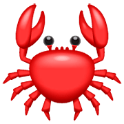Émoji 🦀 Crabe sur WhatsApp 2.22.8.79.