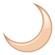 Emoji 🌙 Spicchio Di Luna su WhatsApp 2.22.8.79.