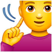 Emoji 🧏‍♂️ Uomo Con Problemi Di Udito su WhatsApp 2.22.8.79.