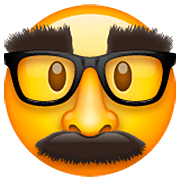 Emoji 🥸 Faccina Travestita su WhatsApp 2.22.8.79.