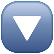 Emoji 🔽 Pulsante A Triangolo Rivolto Verso Il Basso su WhatsApp 2.22.8.79.