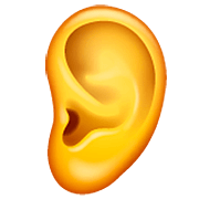 Emoji 👂 Orecchio su WhatsApp 2.22.8.79.