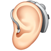🦻🏻 Emoji Ohr mit Hörhilfe: helle Hautfarbe WhatsApp 2.22.8.79.