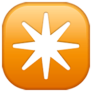 Emoji ✴️ Stella Stilizzata su WhatsApp 2.22.8.79.