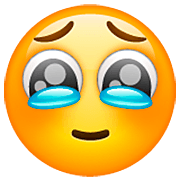 🥹 Emoji Cara Conteniendo Las Lágrimas en WhatsApp 2.22.8.79.
