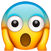 😱 Emoji Cara Gritando De Miedo en WhatsApp 2.22.8.79.