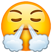 Emoji 😤 Faccina Che Sbuffa su WhatsApp 2.22.8.79.