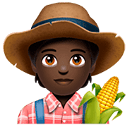 🧑🏿‍🌾 Emoji Agricultor: Pele Escura na WhatsApp 2.22.8.79.