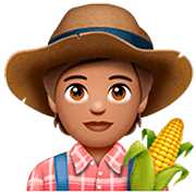Emoji 🧑🏽‍🌾 Agricoltore: Carnagione Olivastra su WhatsApp 2.22.8.79.
