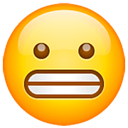 😬 Emoji Grimassen schneidendes Gesicht WhatsApp 2.22.8.79.