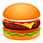 Emoji 🍔 Hamburger su WhatsApp 2.22.8.79.