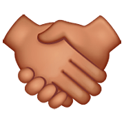 🤝🏽 Emoji Handschlag, mittlere Hautfarbe WhatsApp 2.22.8.79.