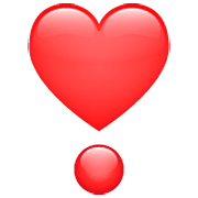 ❣️ Emoji Exclamación De Corazón en WhatsApp 2.22.8.79.