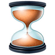 ⏳ Emoji Reloj De Arena Con Tiempo en WhatsApp 2.22.8.79.