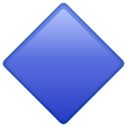 🔷 Emoji Rombo Azul Grande en WhatsApp 2.22.8.79.