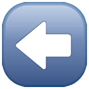Emoji ⬅️ Freccia Rivolta A Sinistra su WhatsApp 2.22.8.79.