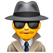 🕵️‍♂️ Emoji Detective Hombre en WhatsApp 2.22.8.79.