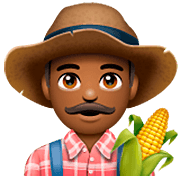 👨🏾‍🌾 Emoji Agricultor: Tono De Piel Oscuro Medio en WhatsApp 2.22.8.79.