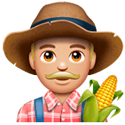 👨🏼‍🌾 Emoji Agricultor: Tono De Piel Claro Medio en WhatsApp 2.22.8.79.