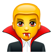 Emoji 🧛‍♂️ Vampiro Uomo su WhatsApp 2.22.8.79.