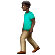 🚶🏿‍♂️ Emoji Hombre Caminando: Tono De Piel Oscuro en WhatsApp 2.22.8.79.