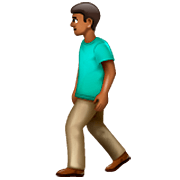 🚶🏾‍♂️ Emoji Hombre Caminando: Tono De Piel Oscuro Medio en WhatsApp 2.22.8.79.