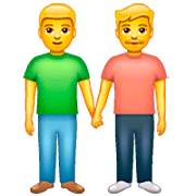 Émoji 👬 Deux Hommes Se Tenant La Main sur WhatsApp 2.22.8.79.