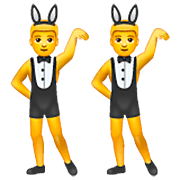 👯‍♂️ Emoji Hombres Con Orejas De Conejo en WhatsApp 2.22.8.79.