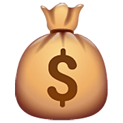 💰 Emoji Saco De Dinheiro na WhatsApp 2.22.8.79.