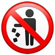🚯 Emoji Prohibido Tirar Basura en WhatsApp 2.22.8.79.