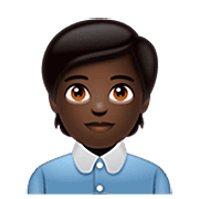 🧑🏿‍💼 Emoji Büroangestellte(r): dunkle Hautfarbe WhatsApp 2.22.8.79.