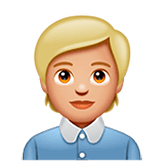 Emoji 🧑🏼‍💼 Persona Che Fa Un Lavoro D’ufficio: Carnagione Abbastanza Chiara su WhatsApp 2.22.8.79.