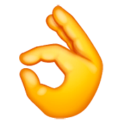 Emoji 👌 Mano Che Fa OK su WhatsApp 2.22.8.79.