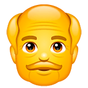 Emoji 👴 Uomo Anziano su WhatsApp 2.22.8.79.