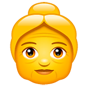 👵 Emoji ältere Frau WhatsApp 2.22.8.79.