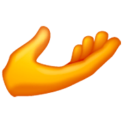 🫴 Emoji Palma Para Cima Mão na WhatsApp 2.22.8.79.