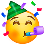 Emoji 🥳 Faccina Che Festeggia su WhatsApp 2.22.8.79.