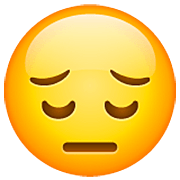 Emoji 😔 Faccina Pensierosa su WhatsApp 2.22.8.79.