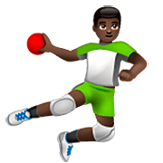 Émoji 🤾🏿 Personne Jouant Au Handball : Peau Foncée sur WhatsApp 2.22.8.79.