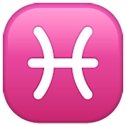 Emoji ♓ Segno Zodiacale Dei Pesci su WhatsApp 2.22.8.79.