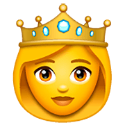 Émoji 👸 Princesse sur WhatsApp 2.22.8.79.