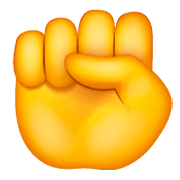 Emoji ✊ Pugno su WhatsApp 2.22.8.79.