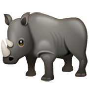 Émoji 🦏 Rhinocéros sur WhatsApp 2.22.8.79.
