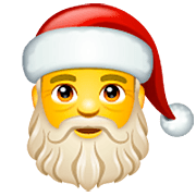 Émoji 🎅 Père Noël sur WhatsApp 2.22.8.79.