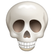 Émoji 💀 Crâne sur WhatsApp 2.22.8.79.