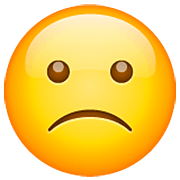🙁 Emoji Cara Con El Ceño Ligeramente Fruncido en WhatsApp 2.22.8.79.