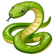 Émoji 🐍 Serpent sur WhatsApp 2.22.8.79.